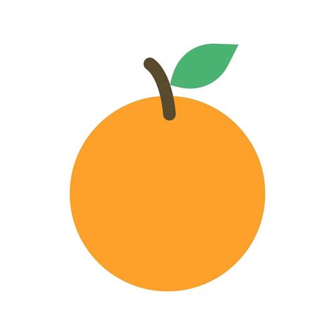 Illustration Vectorielle De Fruits Orange Icône 4945588 Telecharger
