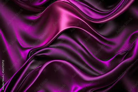 Dark Purple Pink Silk Satin Background The Rich Plum Color And Silky Texture Of Satin Create A