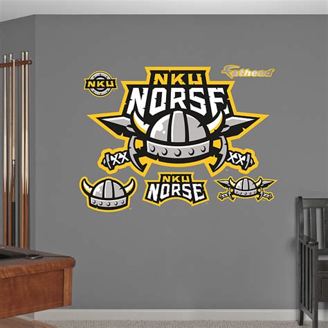 Northern Kentucky Norse Logo Wall Decal Shop Fathead For Northern