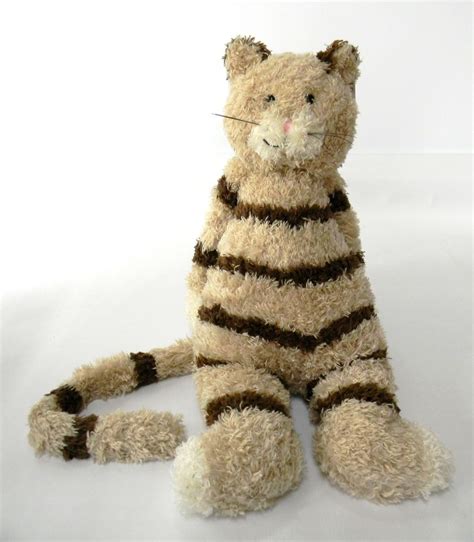 Jellycat bunglie kitty kitten cat 7 beanbag plush stuffed animal tan brown. Jellycat Medium Bunglie Kitten 15in. #Jellycat | Animal plush toys, Plush stuffed animals, Kittens