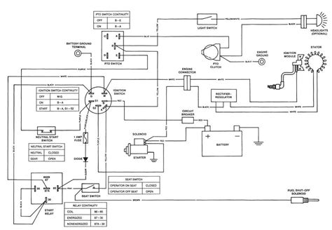 Wz1311 John Deere Stx38 Wiring Diagram Download Diagram