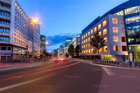 Boulevard Royal In Luxembourg City Stock Images Luxembourg