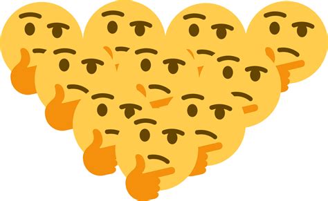 Dank Memes For Free Download On Mbtskoudsalg Thinking Thonk Emoji S For Discord Clipart