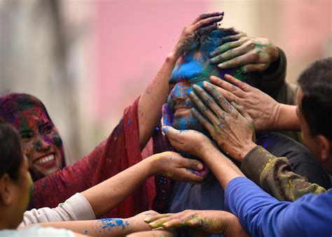 Holi Festival Of Colours Being Observed Today