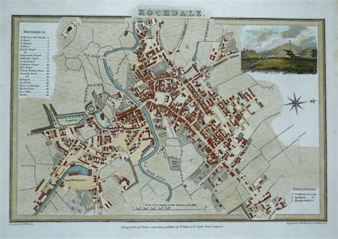 Town Plans Antique Maps Vintage Maps Old Maps York St Albans