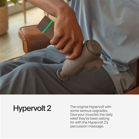 Hypervolt 2 Featuring Quiet Glide Technology Handheld Percussion Massage Gun 3 Speeds 5