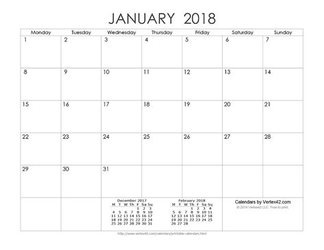 Calendar Template By Vertex42 Calendar Printables Free Printable