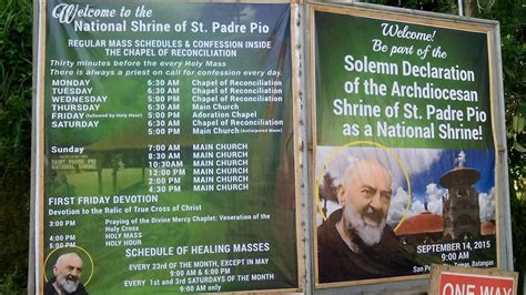 Saint Padre Pio Shrine In Batangas Travel Guide How To Get There