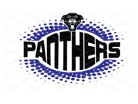 Panthers Svg Panthers Mascotemblemlogoteamsports Svg Etsy In 2021