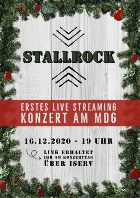 Watch das erste live stream. Das erste live gestreamte Weihnachtskonzert des MDGs | Marion Dönhoff Gymnasium Hamburg