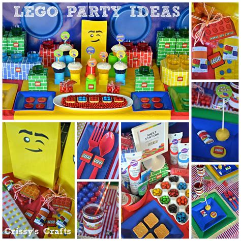 Crissys Crafts Lego Party Ideas