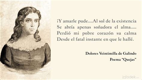 Dolores Veintimilla De Galindo La Poeta Ecuatoriana Infodek