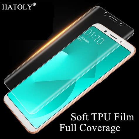 2pcs soft tpu nano film foil for oppo a83 screen protector for oppo a83 a 83 cph1729 full cover