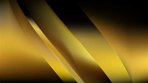 Free Abstract Black And Gold Background Design