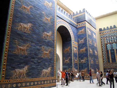 Ishtar Gate Ancient Babylon Al Hillah Iraq The Mesopotamia Guided Tour