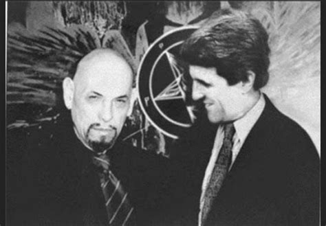 Qmum On Twitter Birds Of A Feather Anton Lavey And John Kerry