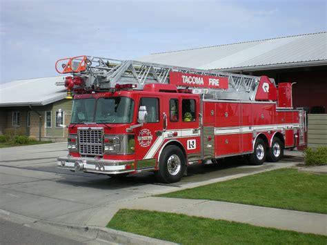 Tacoma Fire Department Engine Ladder