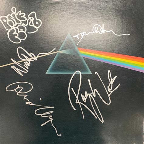 Lot Pink Floyd Signed Album