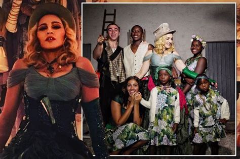 Madonna Celebrates Birthday With Her Nearest And Dearest As She Poses