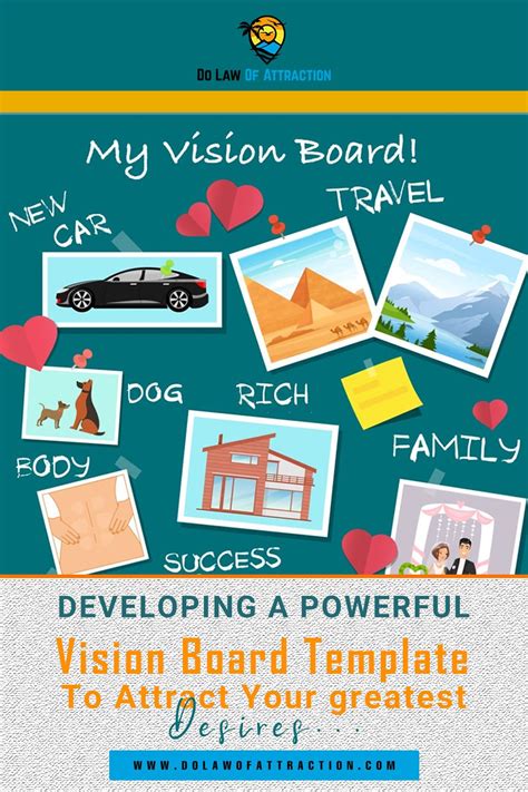 Create Your Perfect Vision Board In 2021 Vision Board Template
