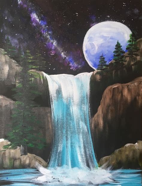 Acrylic Moon Paintings Top Painting Ideas