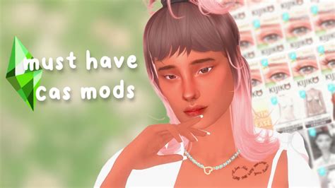 My Must Have Cas Mods And Cc With Links💗 Sims 4 Custom Content Youtube