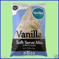 Soft Serve Mix Bags X Lbs Vanilla Chocolate Ice Cream Mix Frostline Chocolate Ice Cream