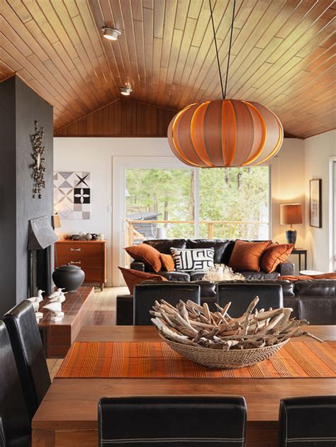 amazing orange interior designs