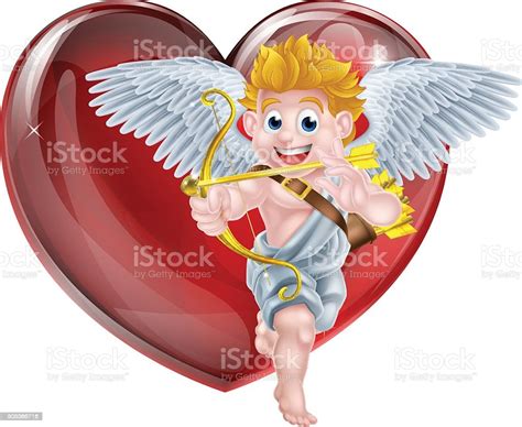 Cartoon Valentines Day Cupid Stock Illustration Download Image Now