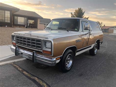 1985 Dodge Ramcharger For Sale Cc 1271360