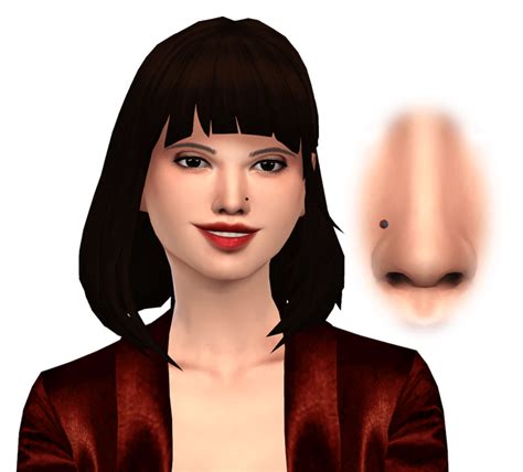 Stunning Collection Of Nose Piercing Mods For The Sims Snootysims