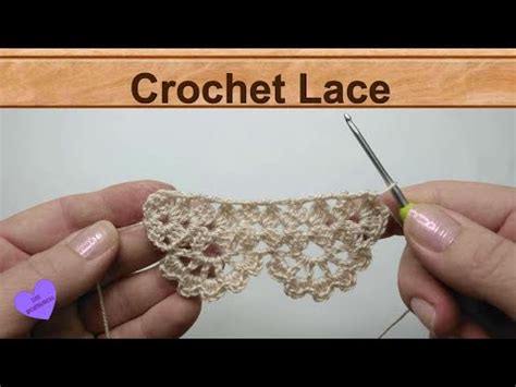 How I Make My Very Easy Crochet Lace Crochet Tutorial YouTube