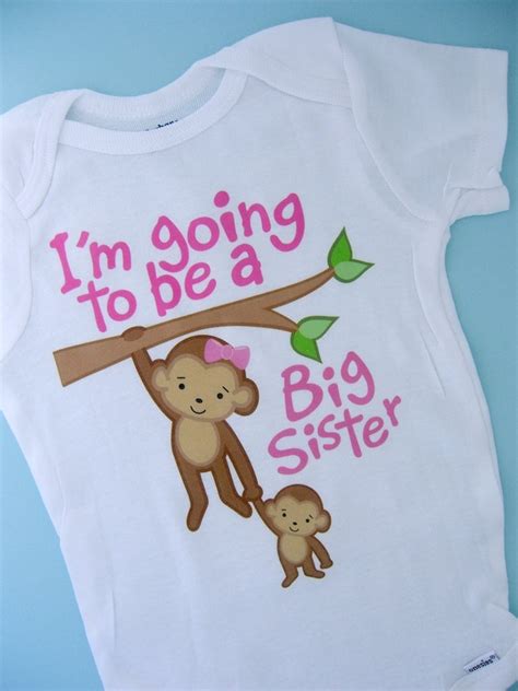 Im Going To Be A Big Sister Tee Shirt Big Sister Onesie Etsy
