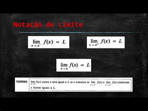 Prof Paulo Alexandre Oliveira Aula Cálculo Introdução ao estudo dos limites