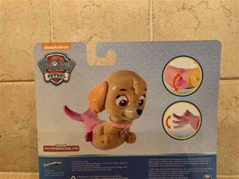 Paw Patrol Paddlin Pups Skye New Water Toy Bath Toy Ebay