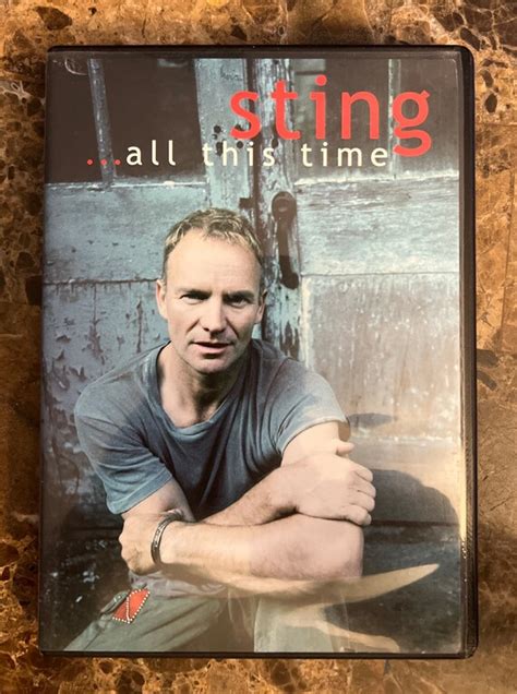 Sting All This Time Dvd Etsy