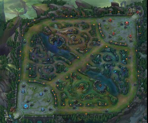 Full Map Summoners Rift 2014 12288x10240 Edition