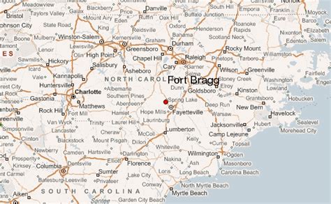 Fort Bragg Location Guide