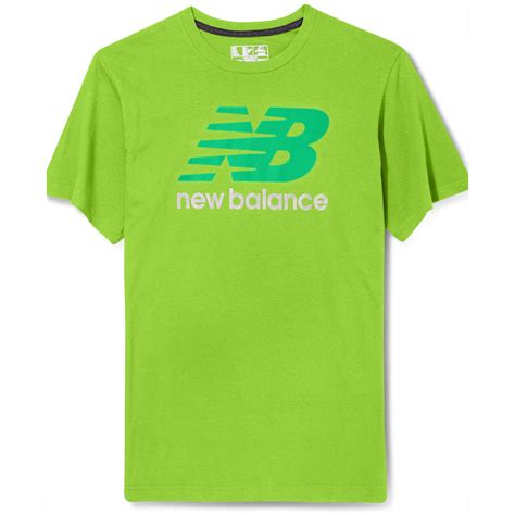 New Balance Graphic Logo T Shirt In Green For Men Jazz
