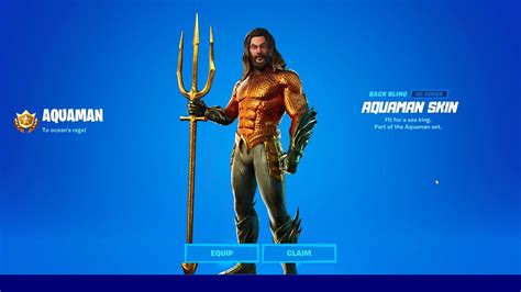 How To Unlock Aquaman Skin In Fortnite All Aquaman Challenges Guide