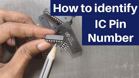 How To Read Identify Check Ic Pin Number Cc Youtube