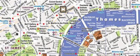 Map Of London Neighborhoods And Attractions Afp Cv