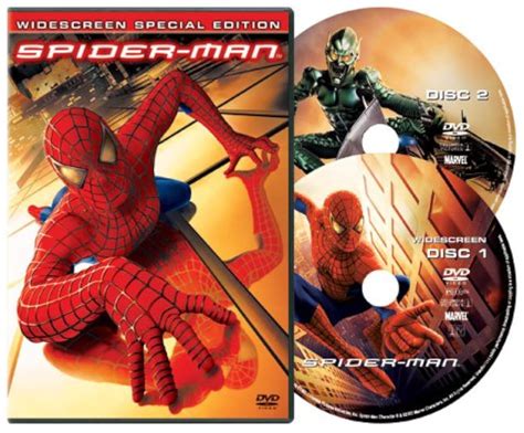 Spider Man Widescreen Special Edition On Dvd With Tobey Maguire