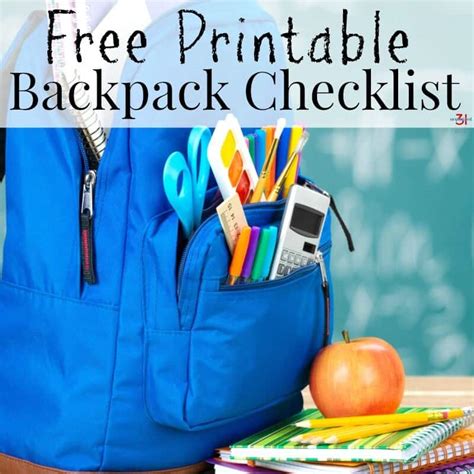 Real Littles Backpack Checklist Did You Scroll All This Way To Get