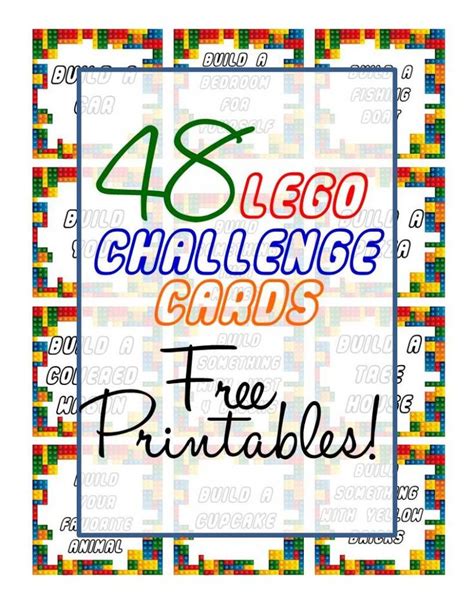 Free Printable Lego Cards
