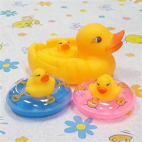 Baby Toys Water Floating Children Water Toys Yellow Rubber Duck Ducky