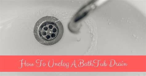 Clear hair from the mechanism and run hot water down the train to flush away any debris. How To Unclog A Bathtub Drain With Bleach And Other Agents