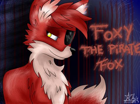 Foxy The Pirate Fox Fnaf Version Furry By Alyxsloane On Deviantart