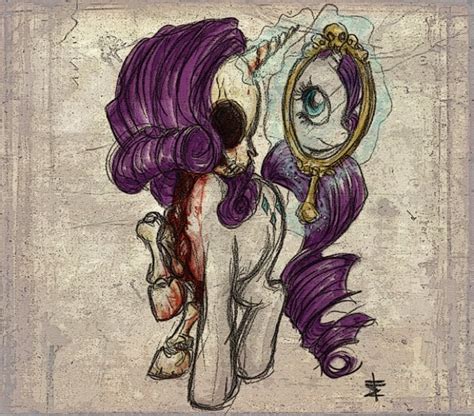My Scary Pony Terrifying Art Found On The Internet