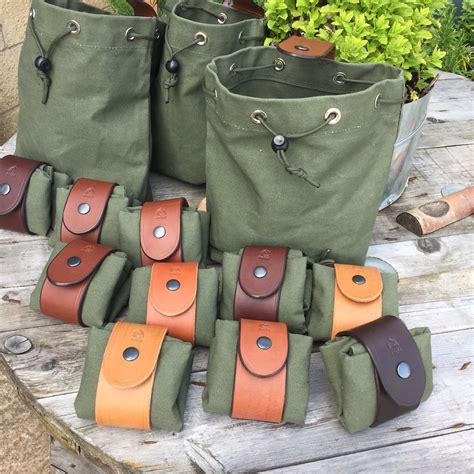 Foldable Forager Pouch Survivalpreppingfood Leather Accessories